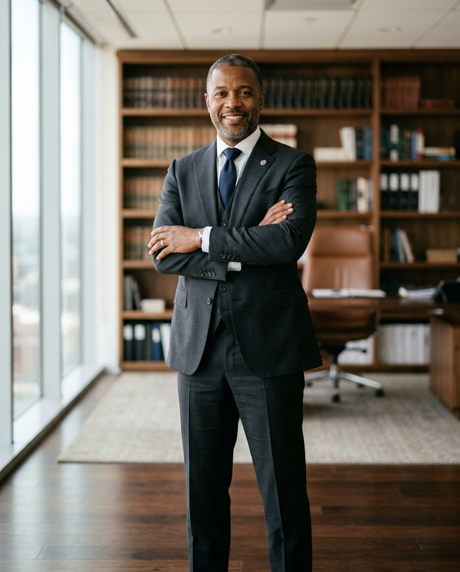 A Harlan & Pierce personal injury attorney in their New York law office